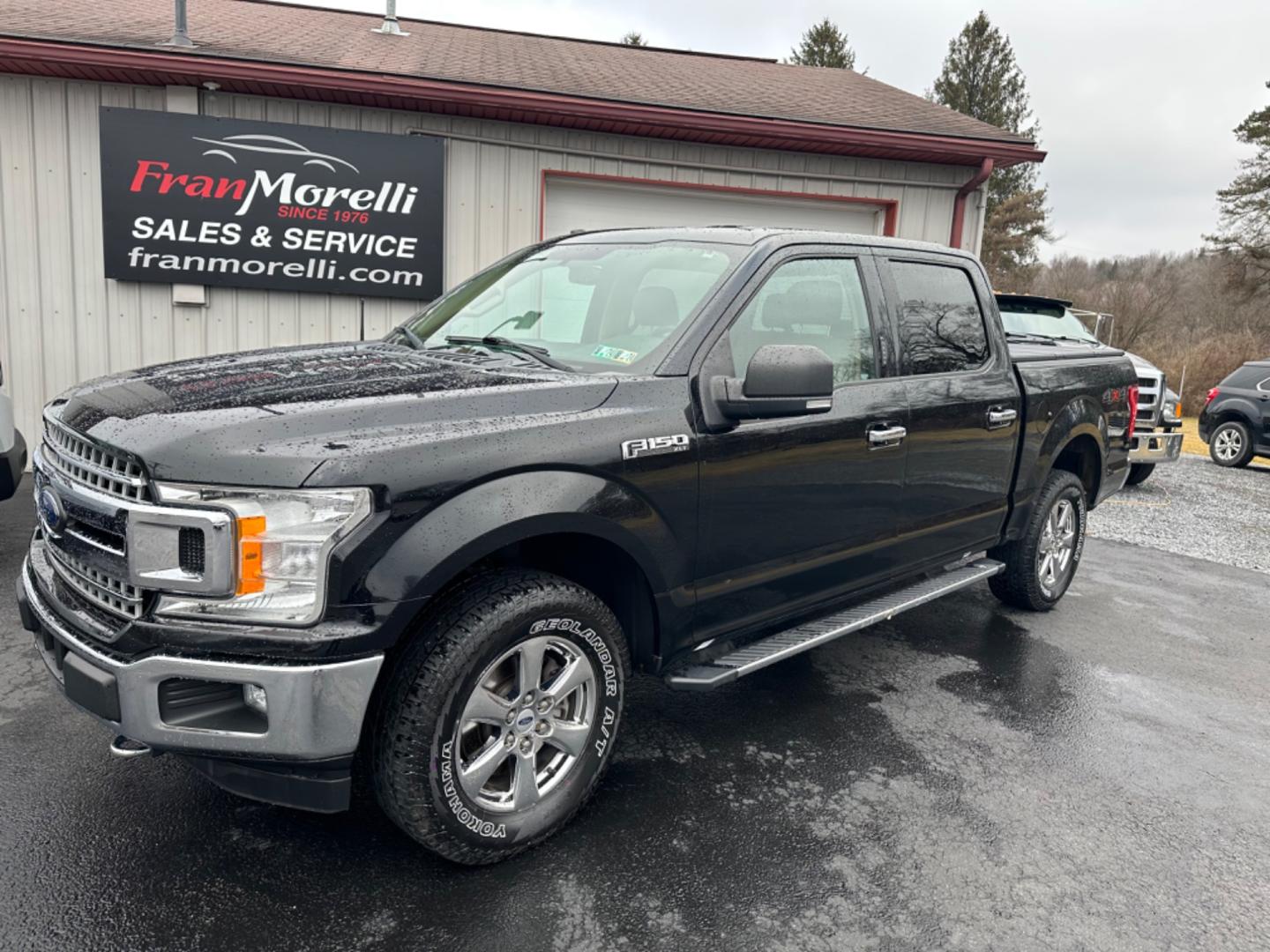 2018 Black Ford F-150 (1FTEW1EG5JF) with an 6 engine, automatic transmission, located at 8464 Route 219, Brockway, PA, 15824, (814) 265-1330, 41.226871, -78.780518 - Good looking pre owned 2018 Ford F150 Crew XLT 4wd well equipped and very nice condition. This truck have 3.5/V6 ecoboost engine, air condition, power windows and locks, power/heated front seats, big screen radio with back up camera and navigation, running boards, chrome wheels, power rear window, s - Photo#0